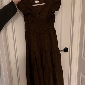 Brown Maxi Dress
